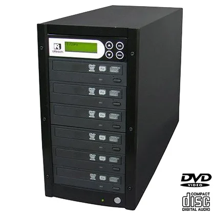 U-Reach CD DVD duplicator tower 1-5