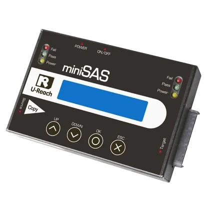 Ureach SA200 SAS SATA HDD/SSD duplicator/eraser