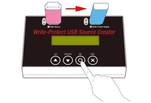 CD-ROM - u-reach ub910c intelligent 9 write protect usb duplicator standalone
