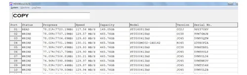 Monitoren - ureach pe2100g pcie copier nvme m.2 sata express m.2 duplicator