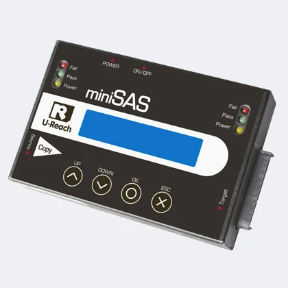 SA200 draagbare SAS duplicator - u-reach sa200 sas sata draagbare harde schijf ssd duplicator eraser