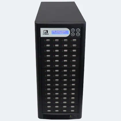 Ureach USB tower 1-63 - ureach grote aantallen usb drives kopieren usb sticks clonen ub864bt