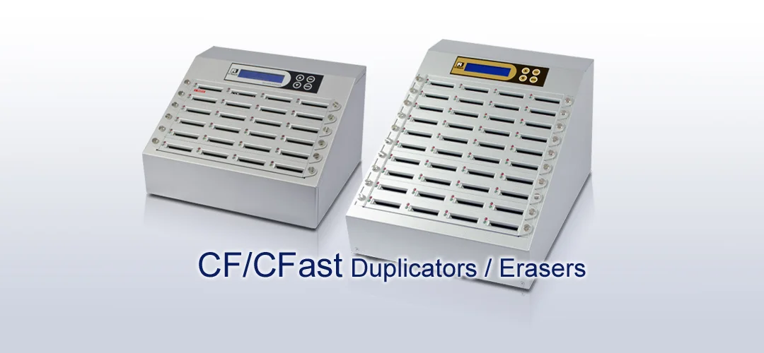 U-Reach CompactFlas CFast Duplicators en Erasers